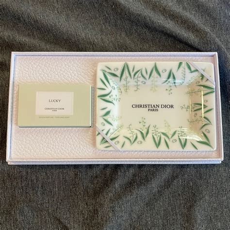 christian dior soap dish|Christian Dior Luxurious Scented Soap & Designer Dish .